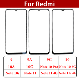 Verre avant OCA pour Xiaomi <span class=keywords><strong>Redmi</strong></span> 9 9A 9C 9T 10 10A 10C <span class=keywords><strong>Note</strong></span> 13 11 10 9 8 <span class=keywords><strong>Pro</strong></span> Plus 5G LCD lentille extérieure avant pièces de rechange en gros - Product Image 6