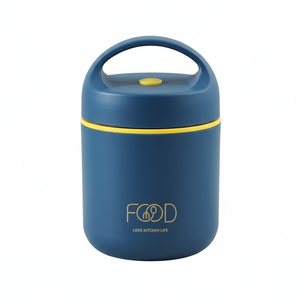 New Style Stainless Steel Round Heatable Electric Leak Proof Freshness Preservation Portable 0-1L <b>Lunch</b> <b>Box</b> Newborn Home Office - Product Image 1