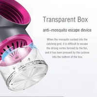 Lampe anti-moustiques et tue-mouches portable rechargeable à lumière UV JZ, écologique, à semi-conducteurs, pour chambre et salon, portée 20-50m