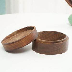 Luxury Handmade Black Walnut Bracelet Necklace Antique Wooden Jewelry <b>Gift</b> <b>Box</b> - Product Image 3