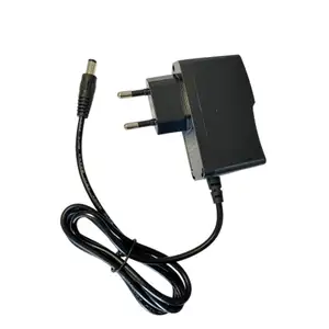 Adaptateur de voyage universel ac dc 12v 1a adaptateur linéaire mural adaptateur d'alimentation à découpage