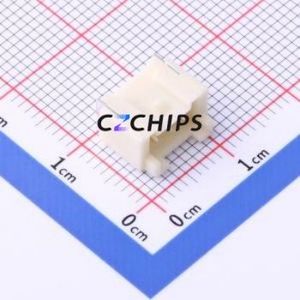 HC-PAE-3AWT Wire-to-Board Pin Header SMD,P=2mm,Horizontal Mount Connector 1x3P 2mm Horizontal Mount 3P - Product Image 1