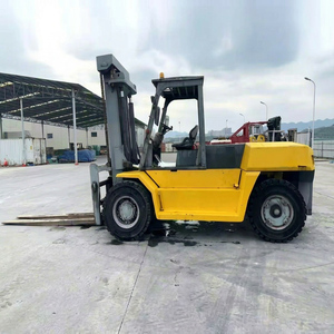 Montacargas diésel pesado TCM KALMAR Mitsubishi Komatsu original de Japón en stock, de 10/15/16/25/30/45 toneladas, con desplazador lateral de horquillas. - Product Image 1