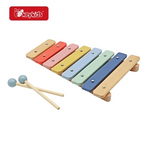Jouet de <span class=keywords><strong>xylophone</strong></span> en bois d'instrument de musique éducatif précoce populaire pour des enfants W07C099 - Product Image 1