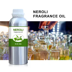 Best Price Orange Blossom Fragrance Oil Neroil Perfume Raw Material Highly Concentrated Flavours Liquid Essences For Laundry 1kg