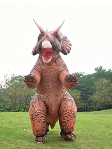 <span class=keywords><strong>Disfraces</strong></span> de Dinosaurio en Oferta, Disfraz Inflable de Triceratops de Jurassic World <span class=keywords><strong>para</strong></span> <span class=keywords><strong>Halloween</strong></span> - Product Image 1