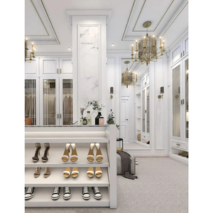 Nouvelle Armoire Îlot Traditionnelle Autoportante Grande Capacité <span class=keywords><strong>en</strong></span> Laque, Luxe, Double Porte, Intégrée, Écologique, pour <span class=keywords><strong>Dressing</strong></span> - Product Image 3