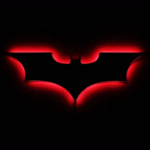 Signes au néon d'Halloween Fantôme et chauve-souris en plastique pour décor festif - Product Image 4