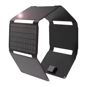 60w便携式太阳能电池板充电器手机笔记本电脑可折叠电站户外可折叠太阳能电池板