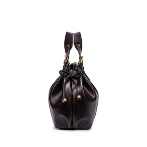 Bolso Tote Casual de Moda para <span class=keywords><strong>Mujer</strong></span> Joven, de Cuero Suave, Color Sólido, Bandolera, <span class=keywords><strong>Bolsos</strong></span> de Lujo con Remaches y Cremallera para el Día a Día - Product Image 4