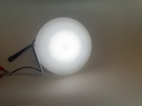 4.5 pouces 18LED LED RV toit lumière portes bouton mur bouclier porte poignée pare-chocs auto-adhésif rond en caoutchouc souple porte butée tampons