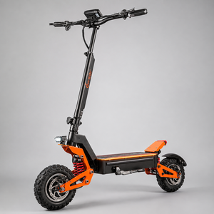 Trottinette électrique 5000W, trottinette électrique à double moteur, trottinette électrique tout-terrain, trottinette électrique pour adultes en gros, trottinette à frein hydraulique - Product Image 1