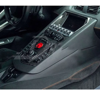Couverture de console centrale en fibre de carbone sèche pour LP700/LP740/SVJ – Kit de remplacement pour intérieur