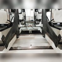 SAMACH Machine à tenonner CNC à double extrémité pour le travail du bois, machine à tenonner CNC pour chaise en bois massif