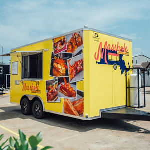 DOT Certified Square Popcorn With Complete Snack Setup For Kettle Machine Hot Dog Commercial Street <b>Concession</b> <b>Trailer</b> - Product Image 2