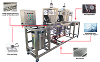 Machine semi-automatique pour la fabrication de perles de tapioca, de boules de gelée de konjac, de boules de boba éclatantes et de boules de jus pour bubble tea