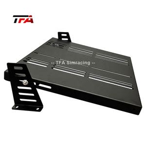 Pedales de acero al carbono de grado comercial al por mayor certificados para torneos de eSports 300kg de carga máxima con logotipos FIA Material duradero - Product Image 3
