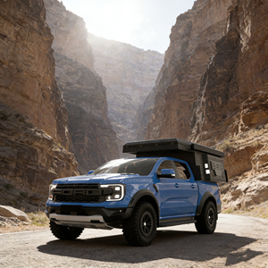 <span class=keywords><strong>Camping</strong></span>-<span class=keywords><strong>car</strong></span> <span class=keywords><strong>de</strong></span> luxe tout-terrain 4x4, fourgon aménagé, norme australienne, pick-up, caravane avec tente - Product Image 2