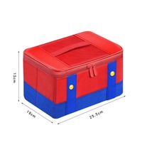 Sac de console de jeu étanche de grande capacité pour Switch étui de transport de voyage portable boîte de rangement pour accessoires de jeu