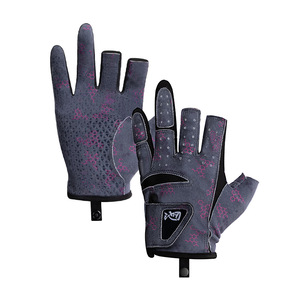 Gants de pêche Chiren à trois doigts, demi-doigts, antidérapants, respirants, unisexes, équipement de pêche en plein air ML - Product Image 2