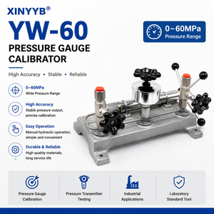 Pompe d'étalonnage hydraulique haute précision XINYYB YW-60 pour jauge et calibration - Product Image 1