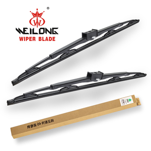 Plumas Limpiaparabrisas de Alto Rendimiento y Calidad WEILONG, 100% Caucho Natural, Ajuste Universal para Camiones y Autobuses - Product Image 1