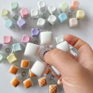 Custom Logo DIY Keyboard Caps Keychain Keycap Keyboard Fidget Clicker Toy Keyboard Keychain Switch Fidget Stress Relief KeyChain - Product Image 3
