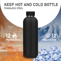 Botella de Agua SilverJet de Doble Pared Aislada, a Prueba de Fugas, Ecológica, con Colores Personalizables, 500 ml 750 ml, Libre de BPA, Acero Inoxidable