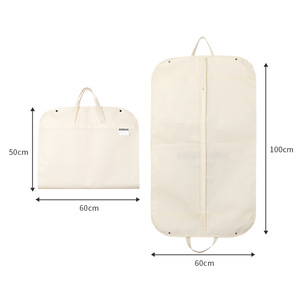 Sac à costume non tissé avec logo personnalisé, sac à costume multifonctionnel pliable pour hommes - Product Image 6