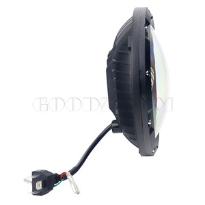 Faro LED Rotondo GOODZOOM da 7 Pollici, Luci Anteriori LED DRL con Fascio Alto/Basso, Luce Spot per Guida 6000K per Fuoristrada Wrangler - Product Image 2