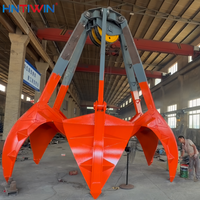 HNTIWIN Usine chinoise CE Grappin mécanique multi-pétales pour déchiquetage de matériaux 10m³ pour la manutention de minerai et de matériaux en vrac
