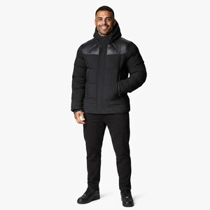 Blouson matelassé pour homme, résistant à l'eau, isolé, alternative au duvet, vêtements d'extérieur, 2026, blousons matelassés personnalisés de haute qualité pour homme - Product Image 1