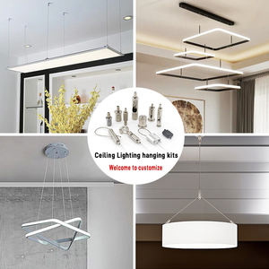 Kit d'éclairage de <span class=keywords><strong>luminaire</strong></span> personnalisé <span class=keywords><strong>Suspension</strong></span> acoustique avec câble en laiton Kits de <span class=keywords><strong>suspension</strong></span> pour luminaires - Product Image 3