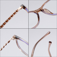 Lunettes d'ordinateur anti-lumière bleue BE WELL Vintage Fashion TR90, monture œil de chat unisexe, étui élégant, modèle 1104, pour toutes les formes de visage, usage quotidien