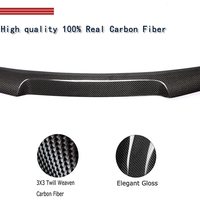 Aile de becquet de coffre de pare-chocs arrière en Fiber de carbone pour Audi A5 S5 B9 B9.5 Kits de carrosserie 2017-2024