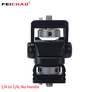 Mini soporte de aluminio ajustable para Monitor, soporte de cabeza esférica, montaje de trípode para <span class=keywords><strong>Gopro</strong></span> 13 12 11 10 para cámaras <span class=keywords><strong>Sony</strong></span> A7R3 para DJI RS2 - Product Image 1