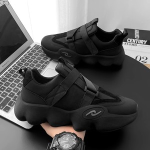 <b>Men</b> Synthetic Running <b>Shoes</b> Autumn Thick Sole <b>Elevated</b> Fashion Sneakers Outdoor Sport Wear - Product Image 1
