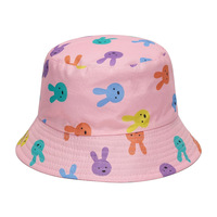 Chapeaux de pêche pour enfants de haute qualité avec motifs de dessins animés et nœuds, adorés des enfants, chapeaux bob tendance et mignons pour sports de plein air