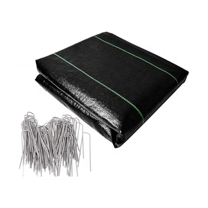 Telo Pacciamante Tessuto Nero, Verde, Bianco da 70 g/m² per Agricoltura, Copertura Antierba in Plastica, Barriera Antierba - Product Image 1