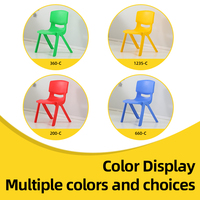 Solutions personnalisables, vente en gros, faible MOQ, chaises en plastique, chaises empilables en plastique non toxique, chaises en plastique sûres pour la maternelle