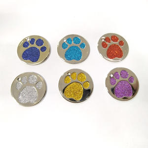 Personnalisé Votre Logo En Acier Inoxydable Gravé En Métal Blanc Charm Tag Logo Dog Tag 1mm 2mm Épaisseur Feuille D'aluminium Carte D'ID - Product Image 5