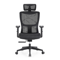 Milieu Du Dos Support Lombaire Fauteuil Visiteur Personnel De Travail Exécutif Ergonomique Chaise De Bureau