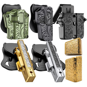 ซองใส่ปืนแบบยุทธวิธี อุปกรณ์เสริมสำหรับใส่แม็กกาซีน สำหรับ G17 G19 17 19 19X 43 43X - Product Image 1