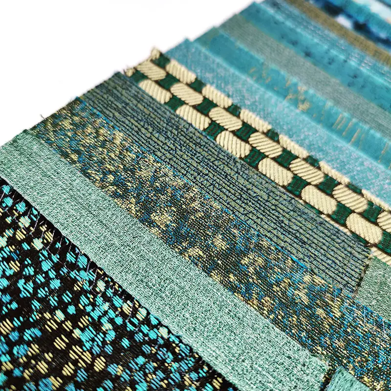 Bomar MYG8121-05 Bọc Dệt Rèm Sang Trọng Cho Rèm Phong Cách Khác Nhau Nhà Dệt 100% Polyester Jacquard Rèm Vải