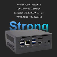 Nuevo Mini PC NUC con Procesador Intel N100 de 12.ª Generación, Cuatro Núcleos, Windows 11 Pro, 8 GB DDR4 3200 Mhz, SSD, 12 V LAN, 4K Gaming