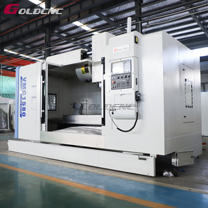 Centre d'usinage vertical 5 axes GOLDCNC série <span class=keywords><strong>VMC</strong></span> - Fraiseuse CNC à broche BT50 haute précision avec broche simple automatique - Product Image 2