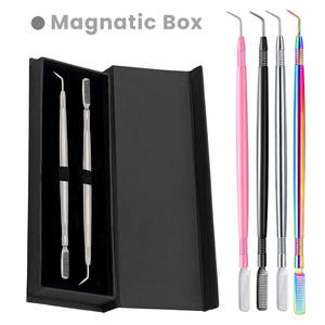 Outils de lifting des cils roses pour femmes, meilleur acier léger, meilleur design, logo personnalisé, outil de lifting des cils de haute qualité, Bahasa Pro - Product Image 6