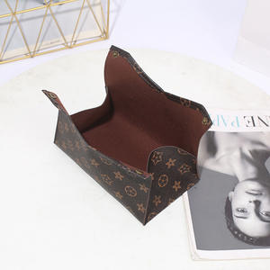 Caja de pañuelos floral clásica multiusos, práctica para la sala de estar, el coche, caja de almacenamiento de lujo - Product Image 3