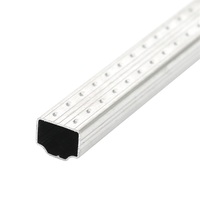 Barra espaciadora de aluminio E-Efficient de alta calidad, accesorio moderno para ventana de puerta, fabricado en aleación de aluminio de alta calidad para huecos