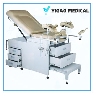 YGF2005A-I Bestseller Medisch Examen Stoelen Gynaecoloog Geel Onderzoekstafel Onderzoeksbed Met Lade Voor Ziekenhuisgebruik - Product Image 2